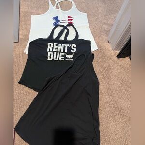 Under Armour Women's Tank Tops -set of 3 MED